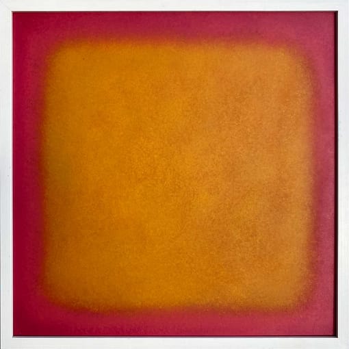 orange-yellow-magenta | 2022 | framed | oil on HDF | 50x50cm