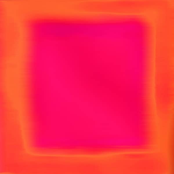 orange-pink-colorfield-print 2023 | oil on canvas | 120 x120 x 4cm