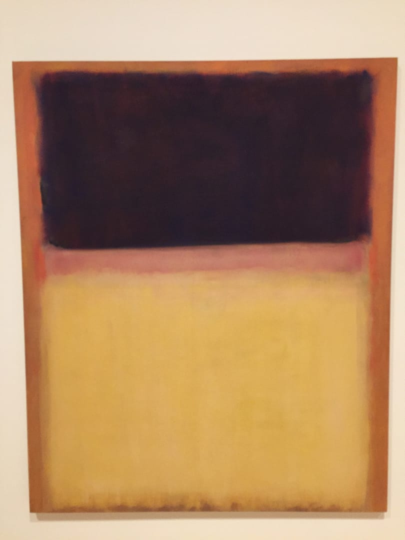 Mark Rothko with viewer